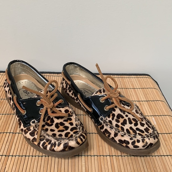 Leopard Sperry Top-Siders - Picture 1 of 6